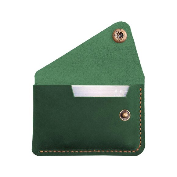 Leather Card Holder, Credit Card Wallet, Front Pocket Wallet, Slim Wallet, Cardh - Picture 2 of 5